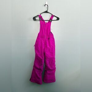 Lands' End Kids Pink Snow Bib